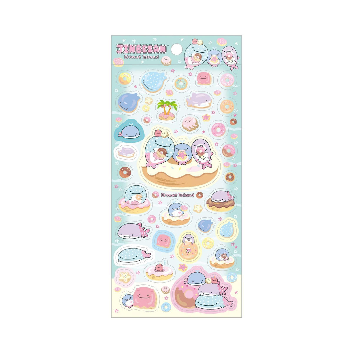 San-X Jinbeisan Sticker Set for Collectors and Hobbyists