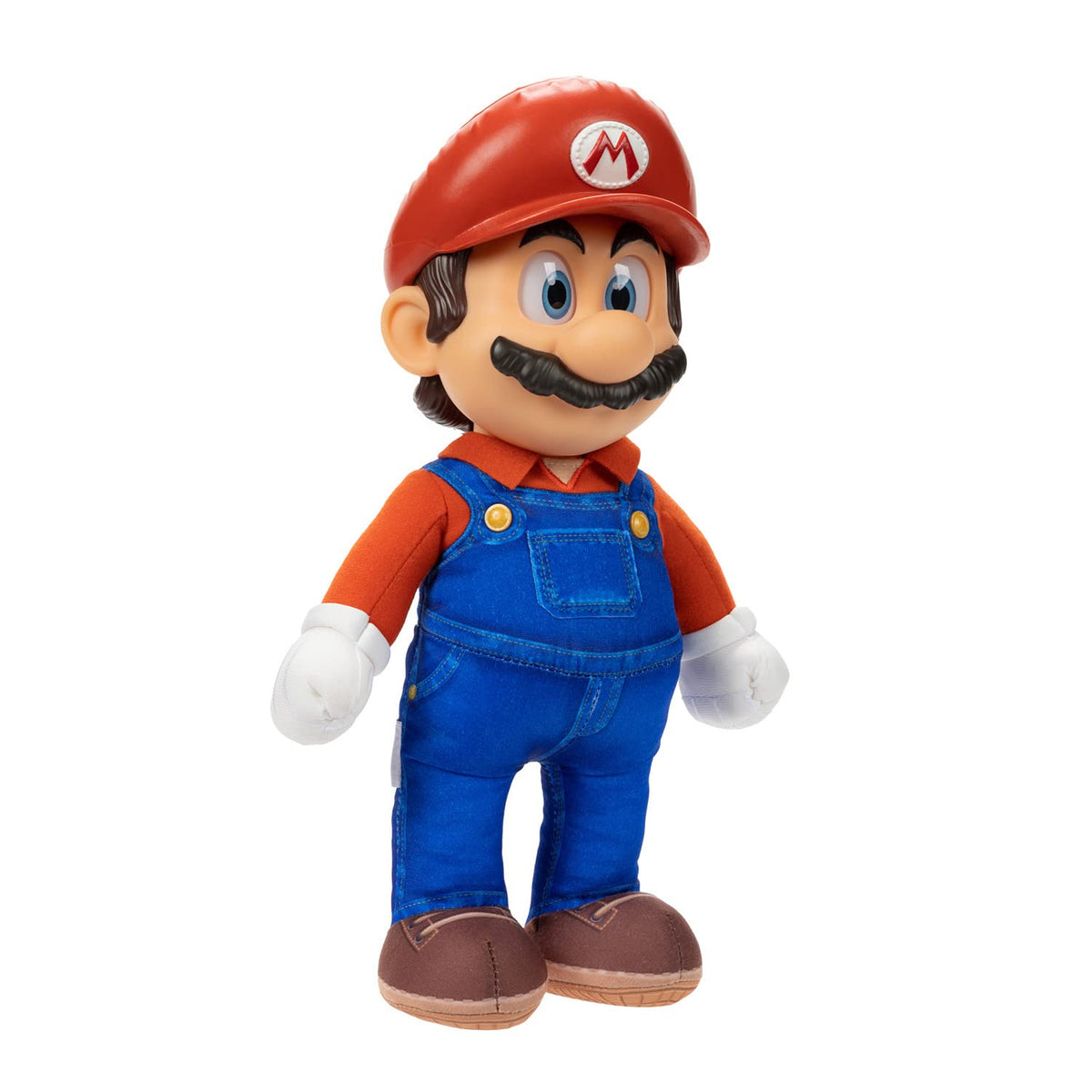 Sanei The Super Mario Brothers Movie Soft Figure Mario 19x14x36cm
