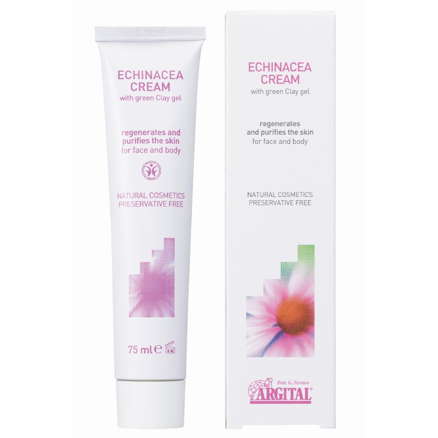 ARGITAL Intensive Echinacea Cream 75ml for Hydration and Comfort