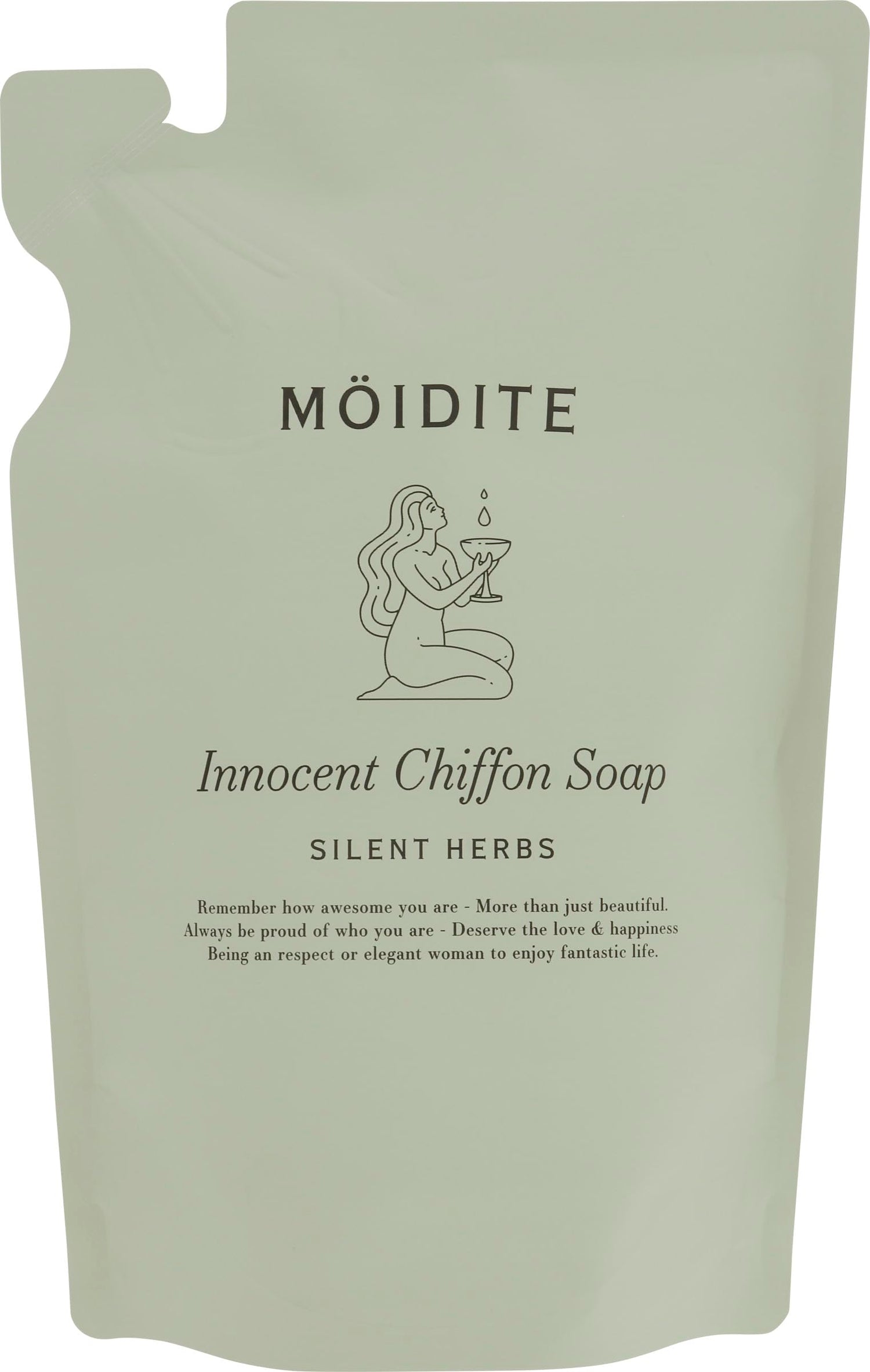 MÖIDITE Innocent Chiffon Soap Silent Herb Scent 260ml