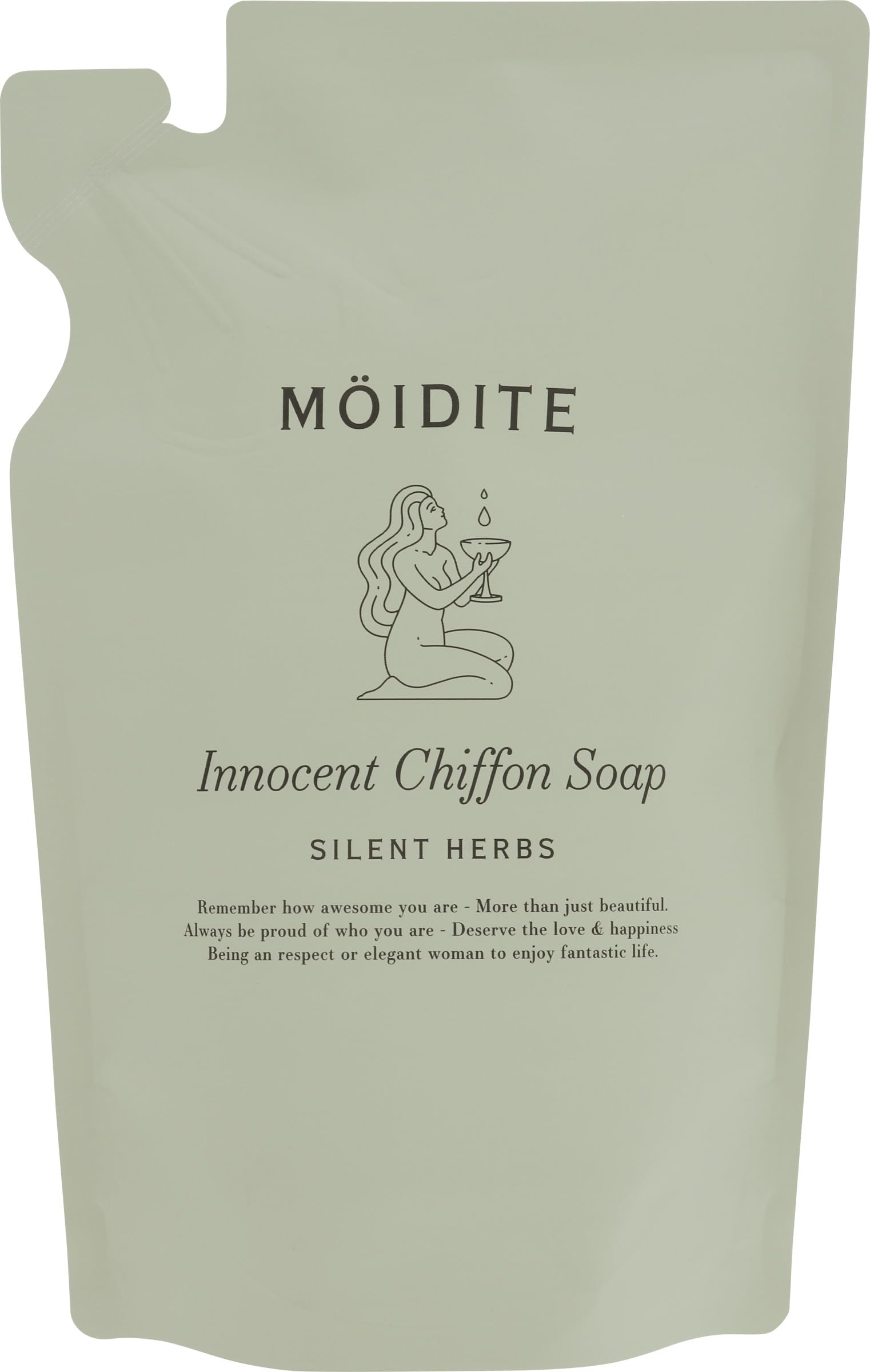 MÖIDITE Innocent Chiffon Soap Silent Herb Scent 260ml