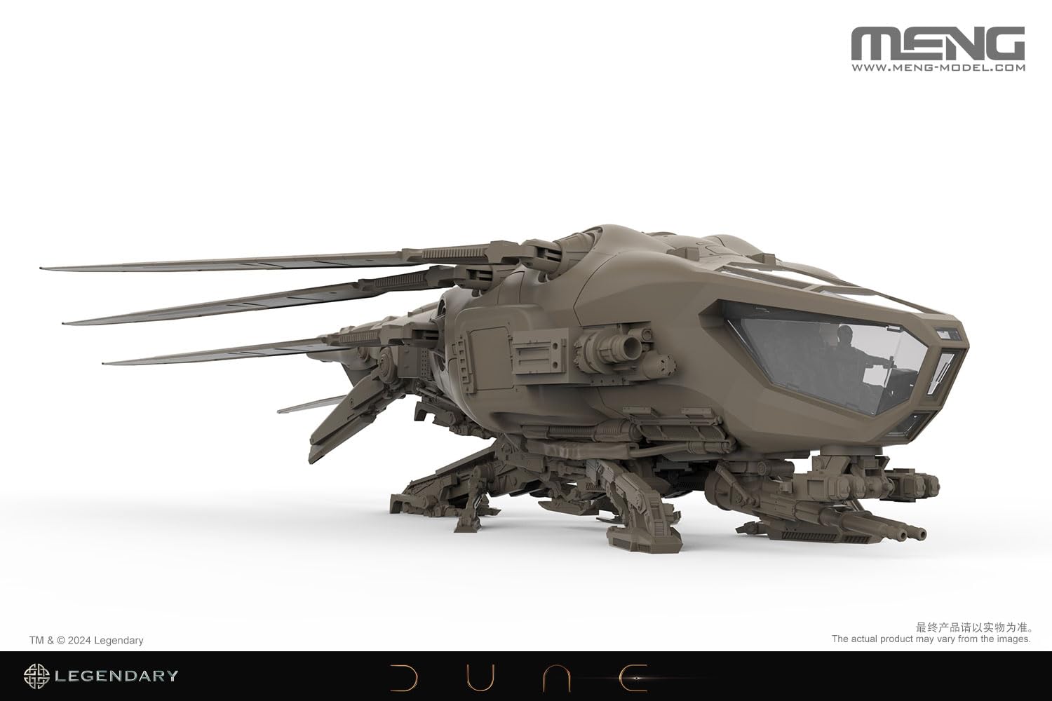 GSI Creos Dune Harkonnen Ornithopter 1/72 Scale Model Kit