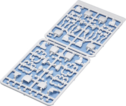 Wave F-Hand Round S White Model Parts for Custom Builds