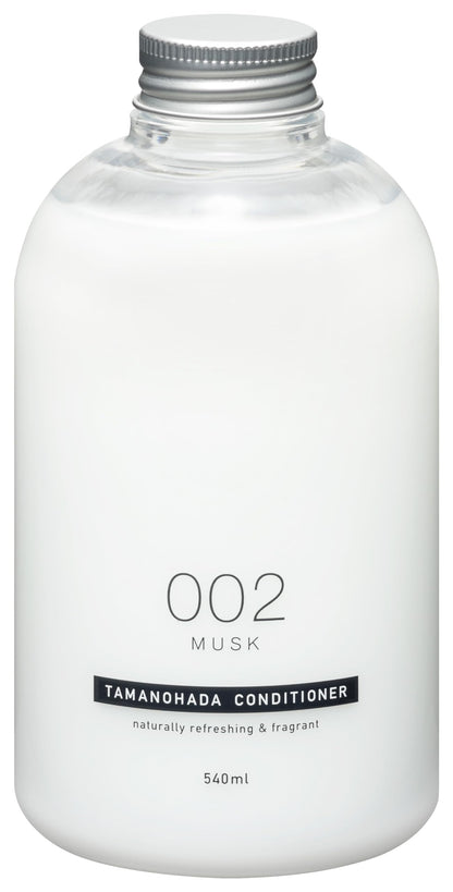 TAMANOHADA Conditioner 002 Musk 540ml for Japanese Skincare