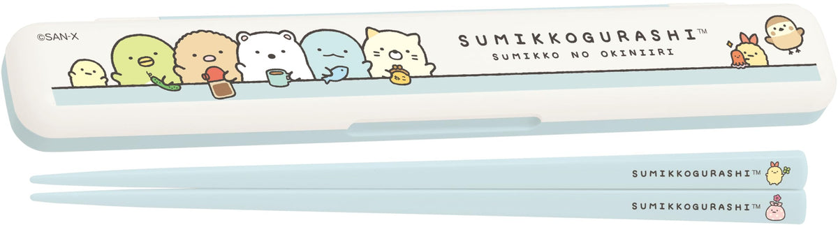 San-X Sumikko Gurashi Chopsticks with Case 190mm