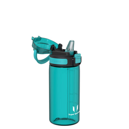Super Sparrow Water Bottle 500ml with Straw BPA-Free Tritan