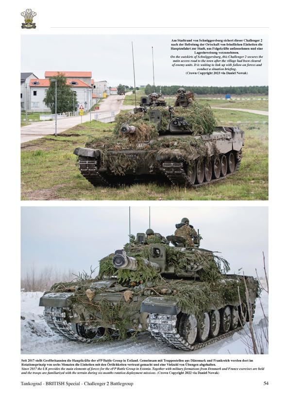 Tankograd Challenger 2 Combat Group Model Reference Book TG-F9041