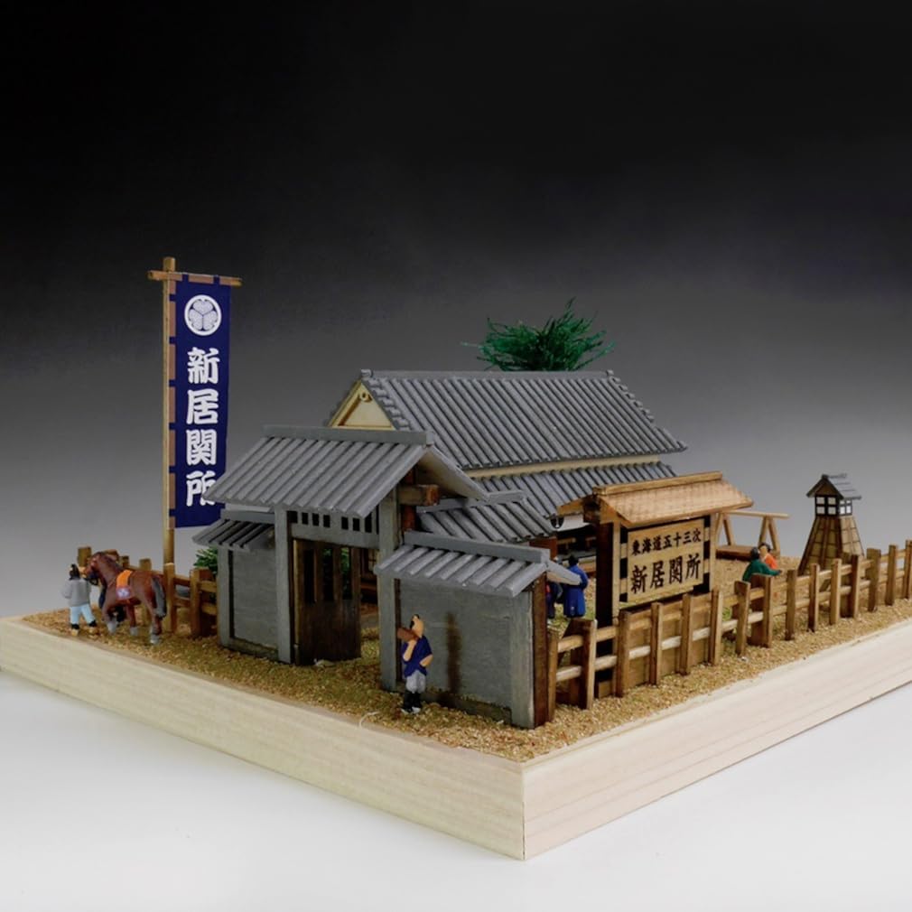 Woody JOE Tokaido 53 Stations Nii Seki Wooden Model Kit
