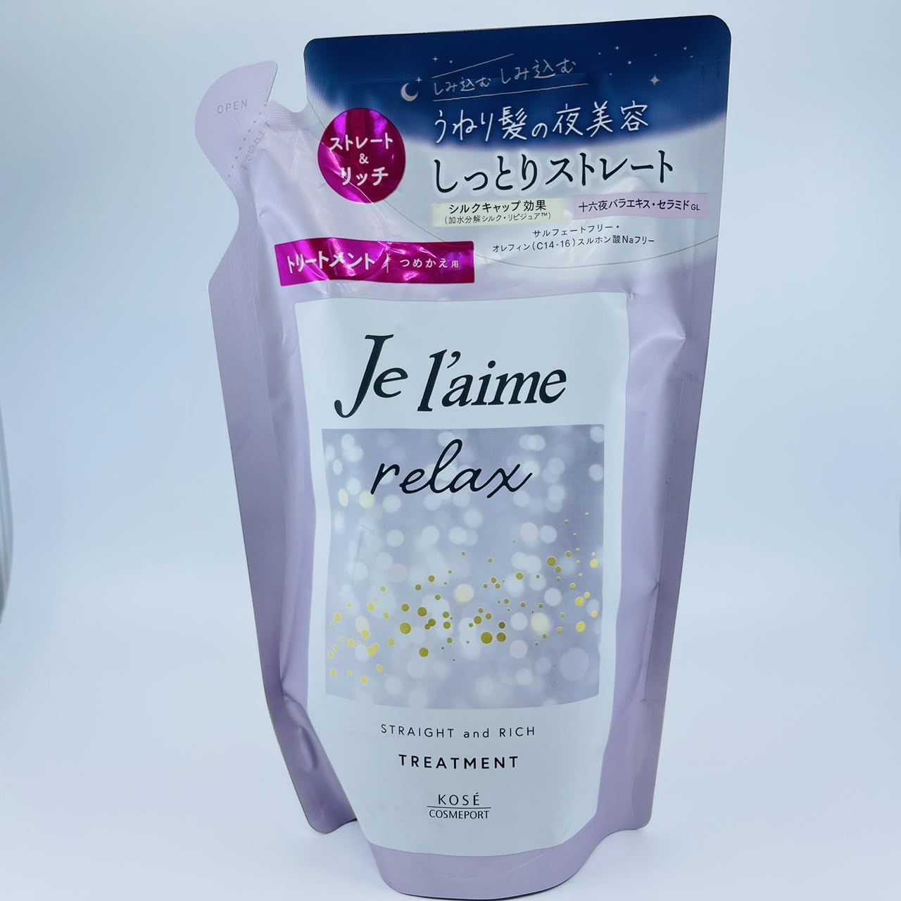 KOSE COSMEPORT Juleam Relax MNR TR Refill 340ml for Japanese Skincare