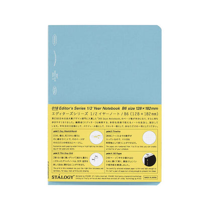 Nitoms STALOGY B6 Graph Paper Notebook for Creative Note-Taking
