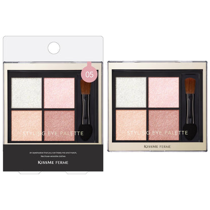 Kiss Me FERME Styling Eye Palette Organza Pink