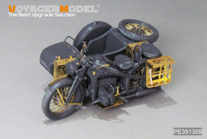 Voyager Model 1/35 WW2 German Zundapp KS600 Upgrade Set for Tamiya 35384