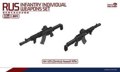 Magic Factory 1/35 Modern Russian Personal Weapons Set Model Kit