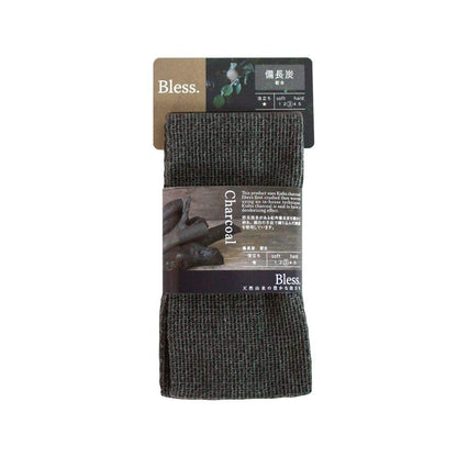 FUJIEI Bless Body Towel with Binchotan Charcoal 25x90cm