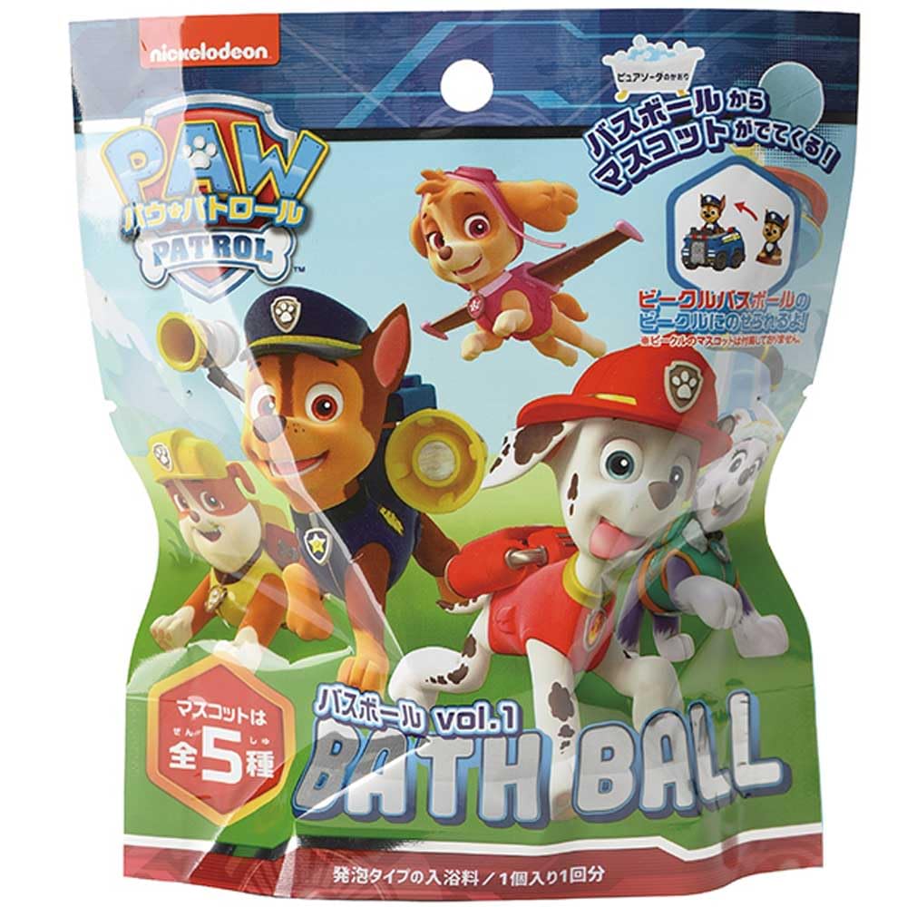 Nor Corporation Paw Patrol Bath Bomb Pure Soda Scent 60g