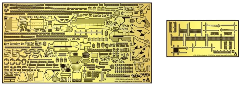 Tetra Model Works 1/700 Scale Japanese Aircraft Carrier Ryūjō Model Parts