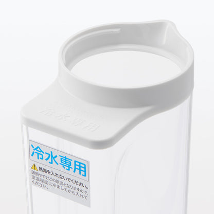 MUJI Water Pitcher with Strainer 2L for Refreshing Cold Water