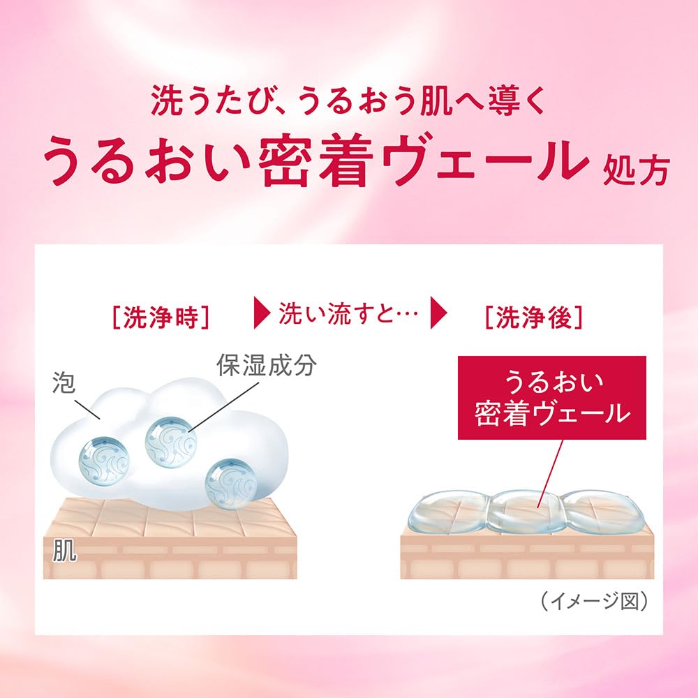 hadakara Moisturizing Body Soap Floral Bouquet Scent 540ml