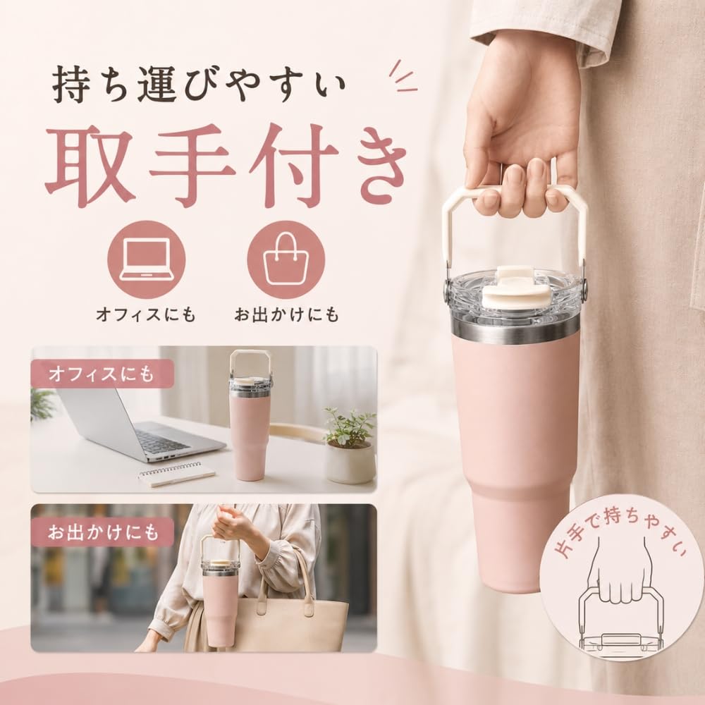 Living 2-Way Tumbler with Straw 600ml for Convenient Hydration