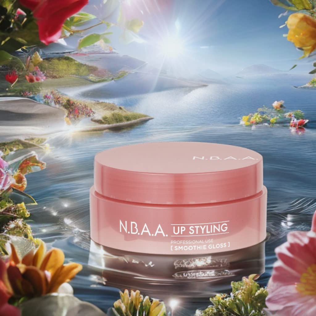 Enubiieee Nbaa Smoothie Gloss 55g - Lightweight Gloss for Radiant Skin
