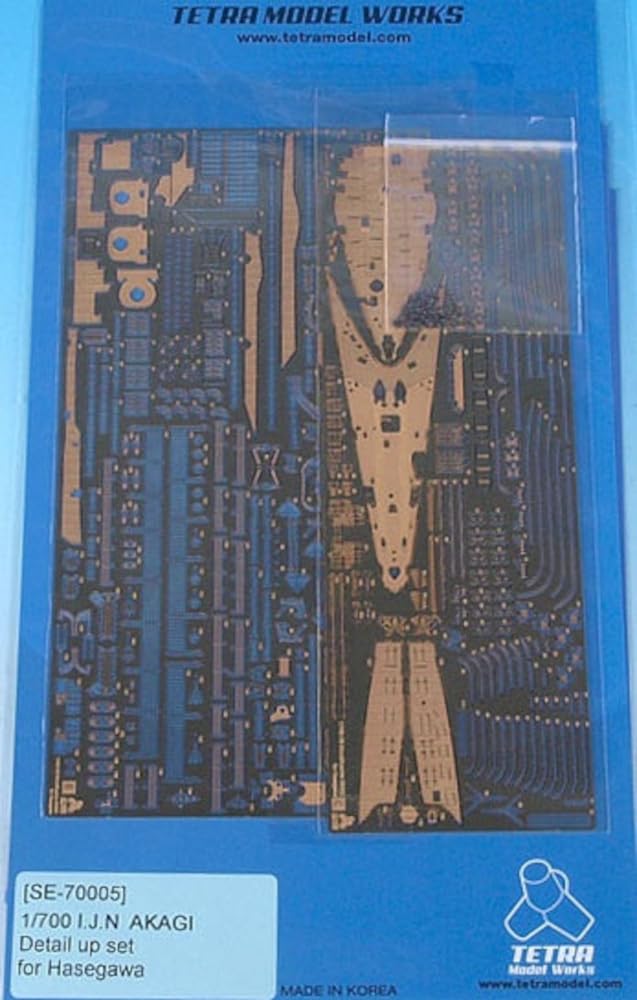 Tetra Model 1/700 Scale Parts for Japanese Carrier Akagi