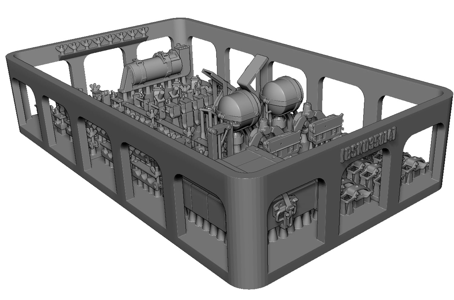 BSK Model 1/35 German Tiger I Early Production Detail Parts Set