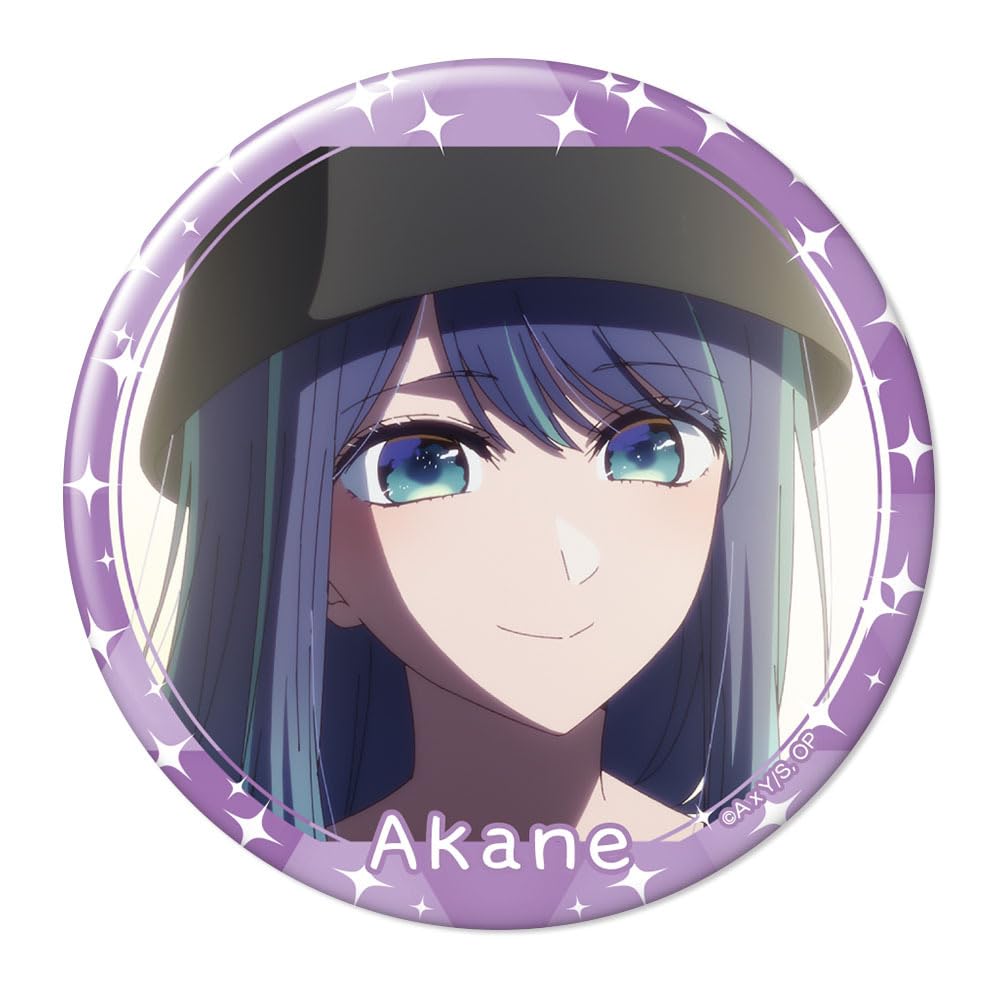 License Agent Anime Character Badge Black River Akane Ver.5