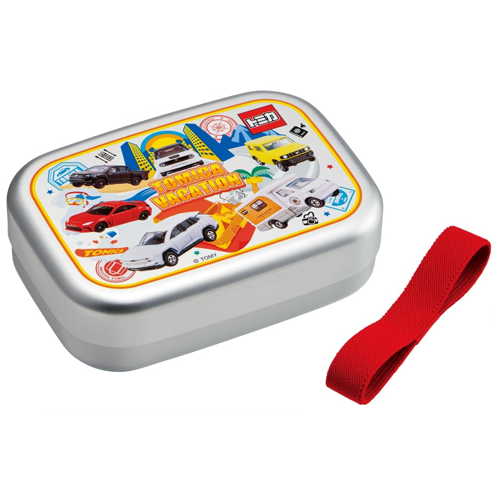 Skater Lunch Box Aluminum Kids Bento Box 370ml with Lunch Belt