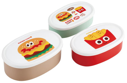 Skater Bento Box Set with Sealable Containers for Easy Meal Prep