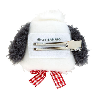 SANRIO Pochacco Face-Shaped Hair Clip for Fun Styling