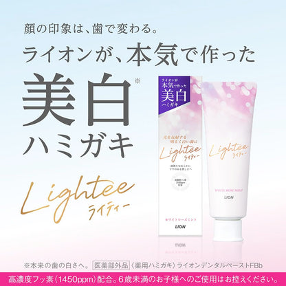 Lightee Whitening Toothpaste with White Rose Mint 100g