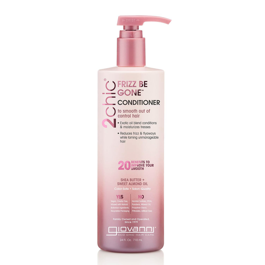 Giovanni 2chic Frizz Be Gone Conditioner 710ml for Frizz Control