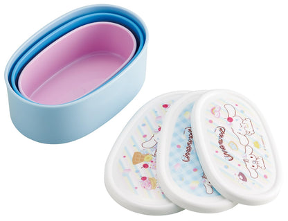 Skater Bento Box Set with Seal Containers Made in Japan