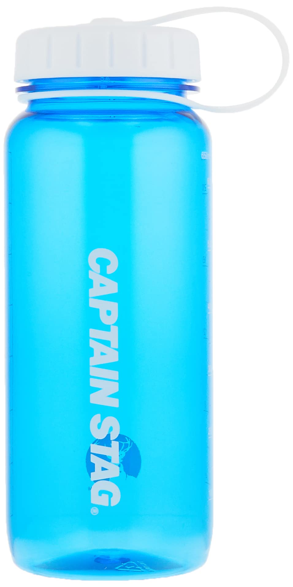 CAPTAIN STAG Sports Water Bottle 650ml with Measurement Markings