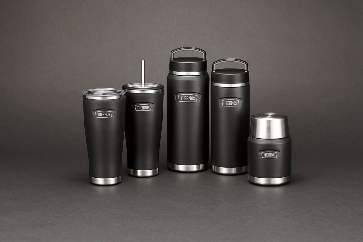 THERMOS Hydration Bottle 1.2L Granite American Design