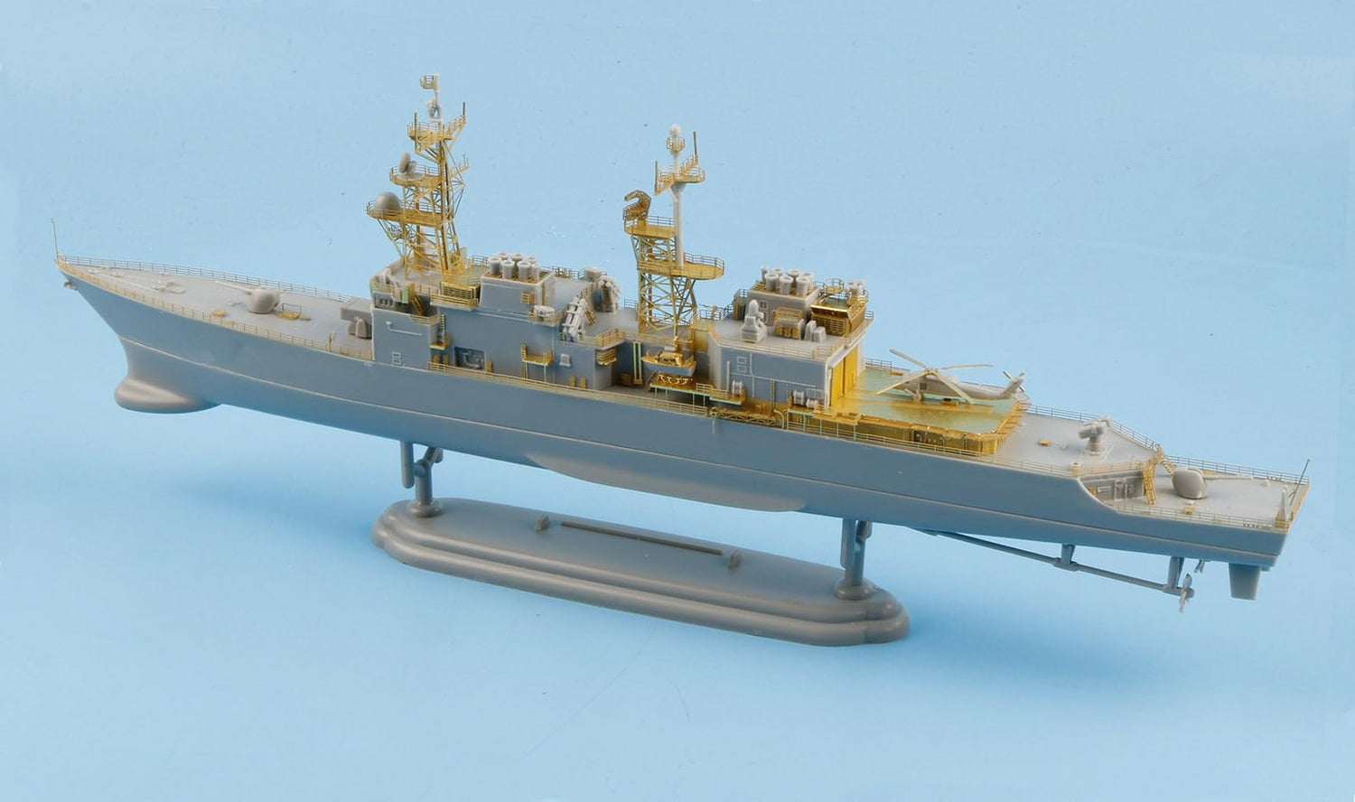 Tetra Model 1/700 Scale DD-963 Spruance Class Destroyer Model Parts