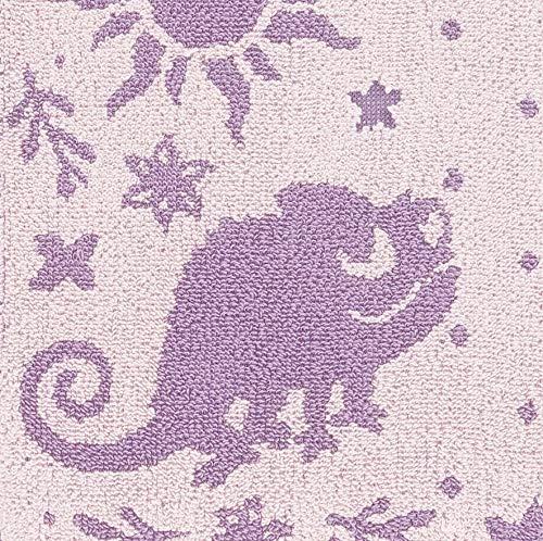 Marushin Disney Rapunzel Face Towel 34x80cm Purple Dress Embroidery