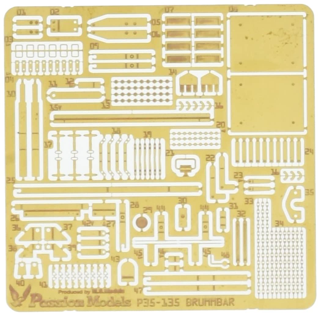 Passion Models 1/35 Blumbear Late Type Etching Set for Tamiya Kits