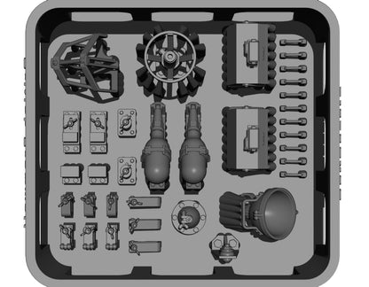 BSK Model 1/35 Scale Detail Set for WWII British Cromwell Tank