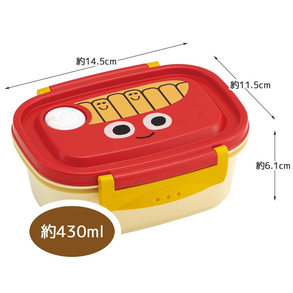 Skater Lightweight Bento Box 430ml for Easy Meal Storage