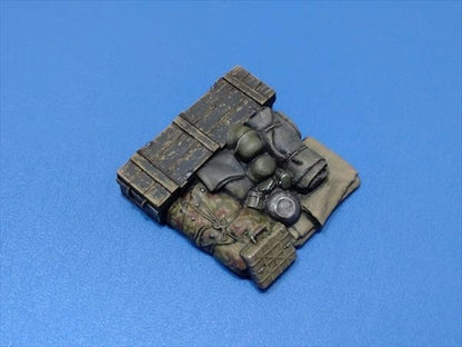 Workshop Shin 1/35 Rear Cargo Set for Early Type Sturmgeschutz Model Kit Parts