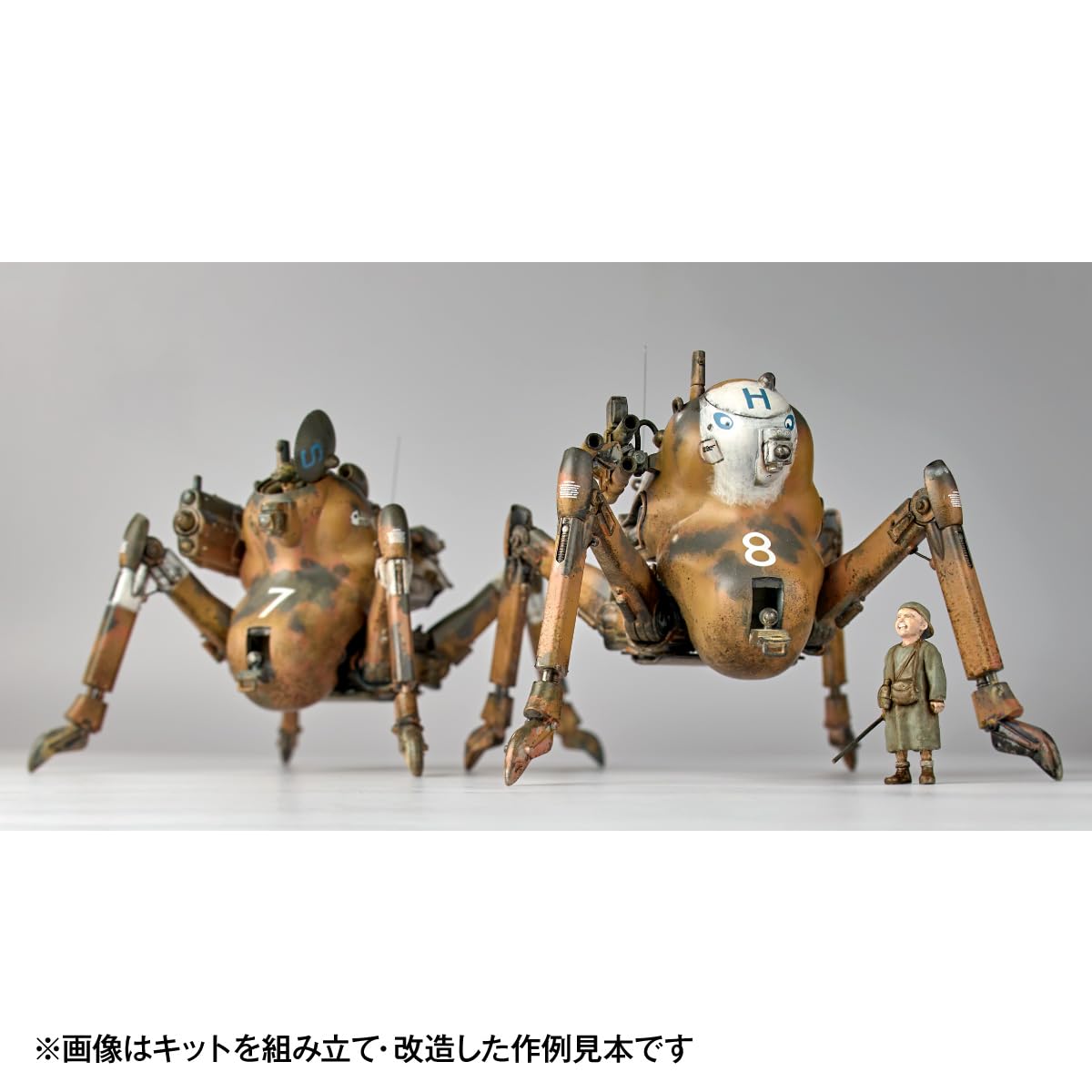 KAIYODO Artpla Machine Krieger Gladiator G1/G2 Model Kit