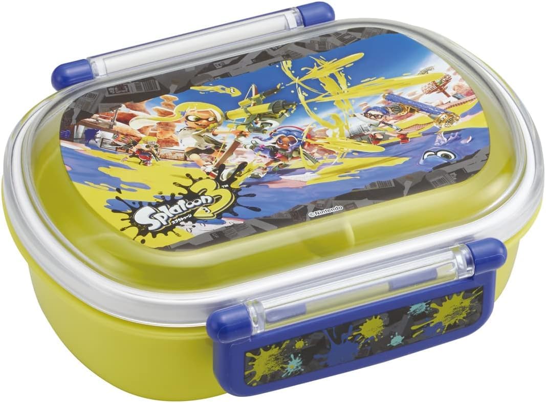 Skater Bento Box for Kids 360ml with Fun Design Made in Japan