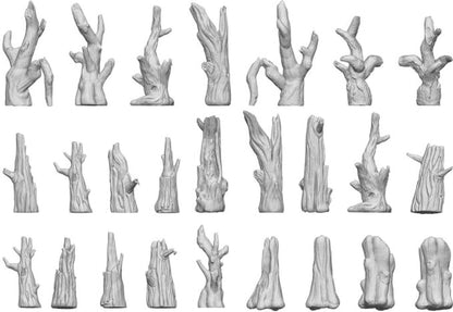 Green Stuff World Non-Scale 3D Printed Dead Tree Kit