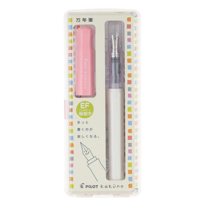 PILOT Kakuno Fine Point Soft Pink Fountain Pen