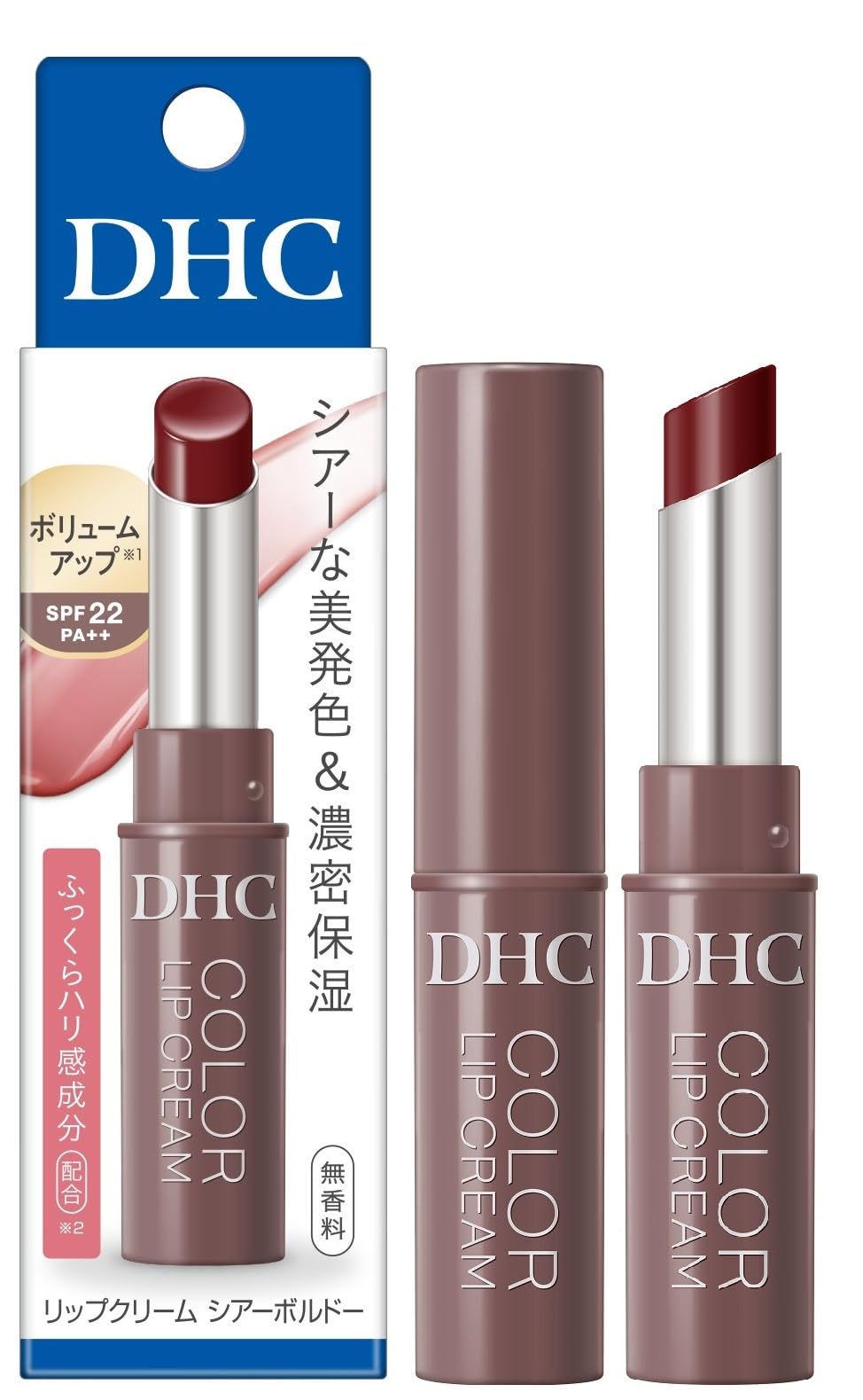 DHC Lip Cream Sheer Bordeaux Hydrating Lip Balm