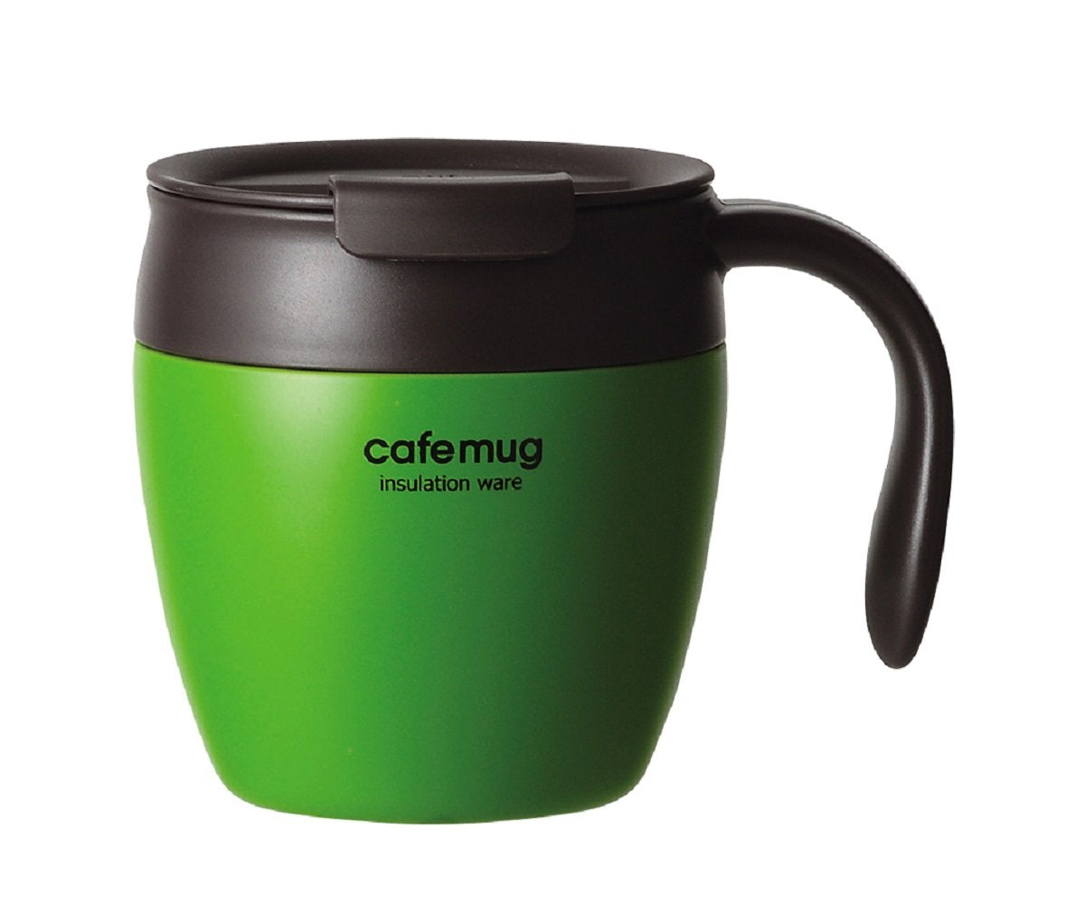 Paarukinzoku Vacuum Insulated Mug Green 330ml with Lid