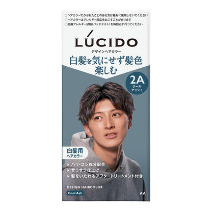 LUCIDO Design Hair Color Cool Ash Cream for Men
