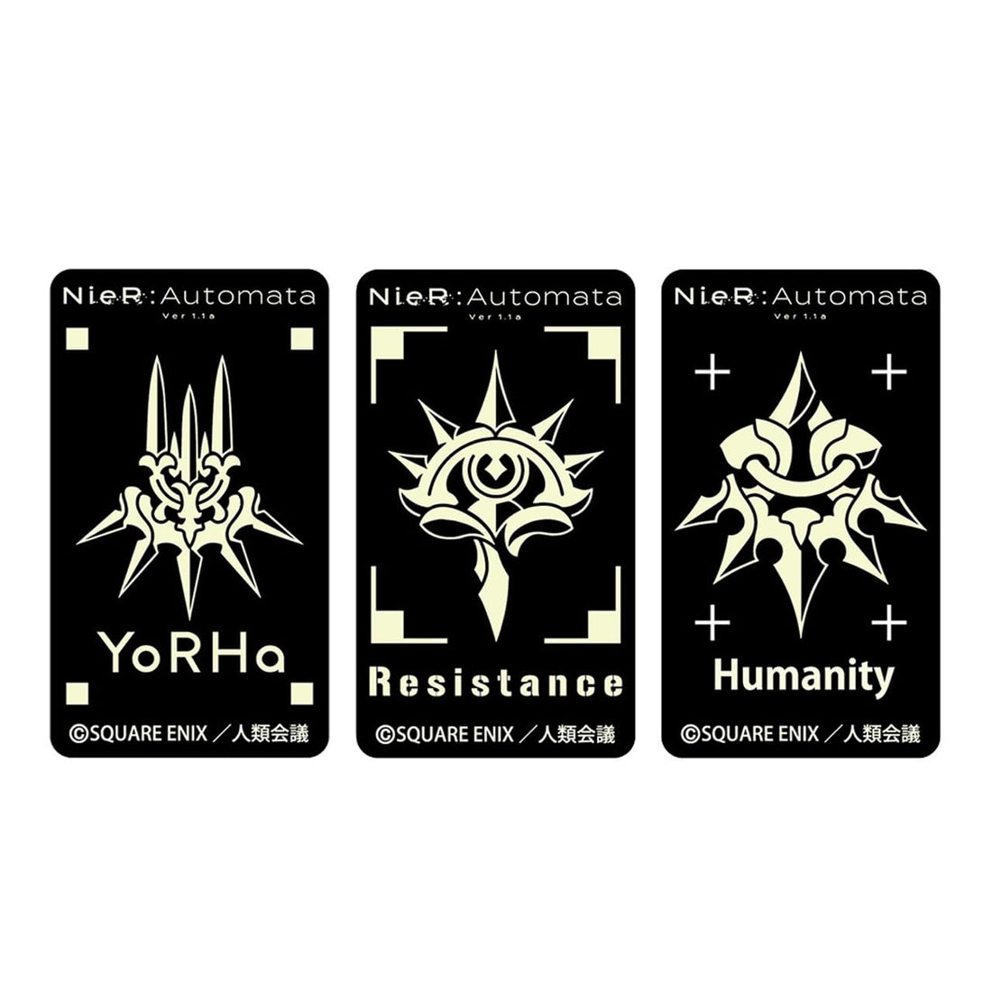 Groove Garage NieR:Automata Ver1.1a High-Gloss Smartphone Sticker Set