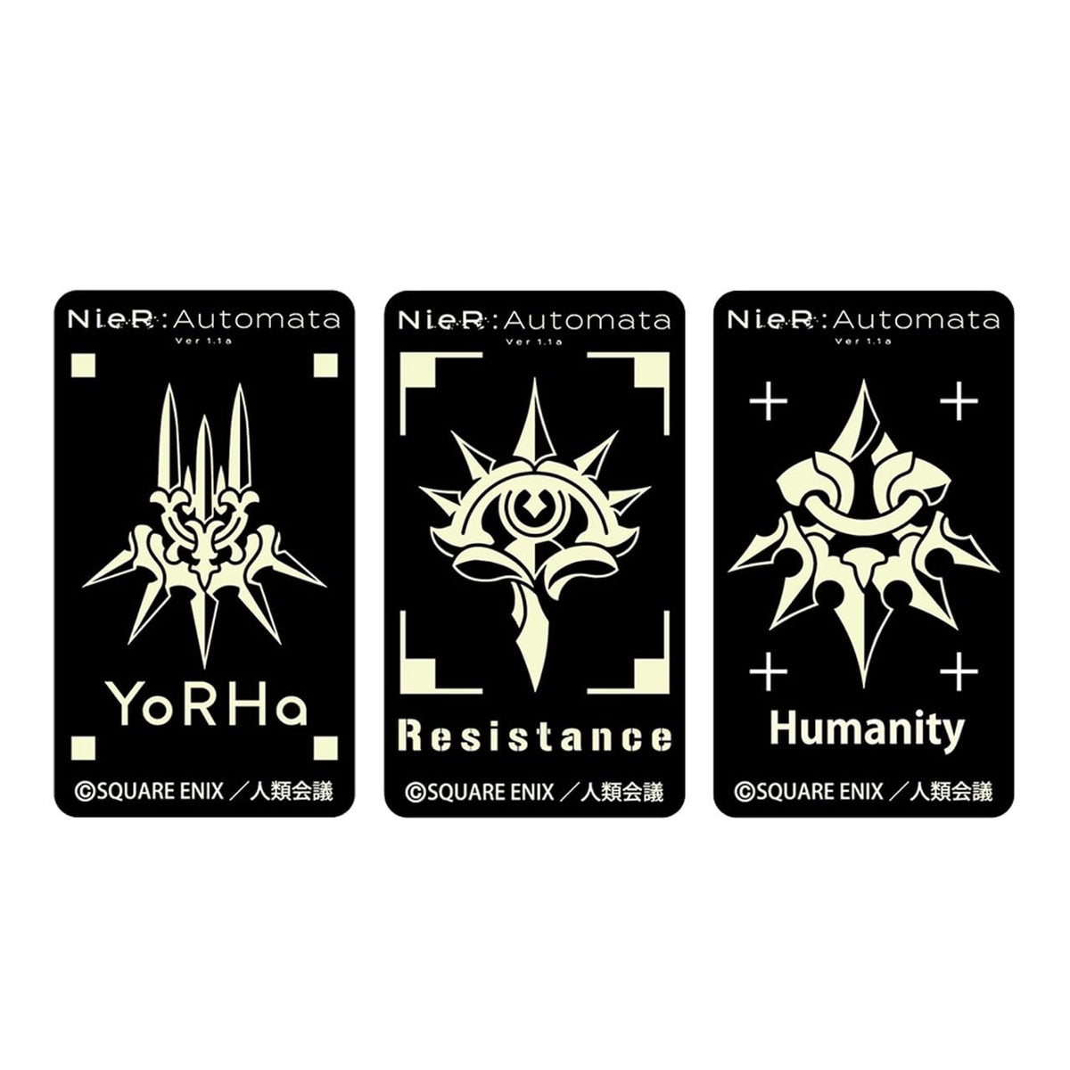 Groove Garage NieR:Automata Ver1.1a High-Gloss Smartphone Sticker Set